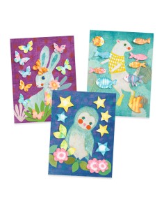 Pintura con agua y papel... 2