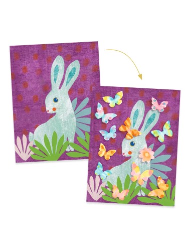 Pintura amb aigua i paper assecant