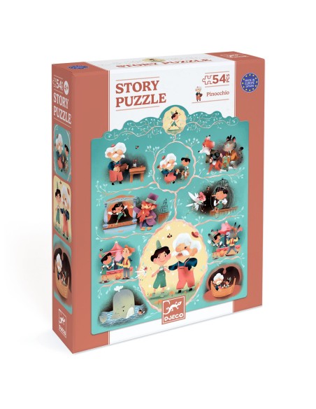 Puzle Cuento Pinocho - 54 pzs.
