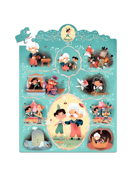 Puzle Cuento Pinocho - 54 pzs.