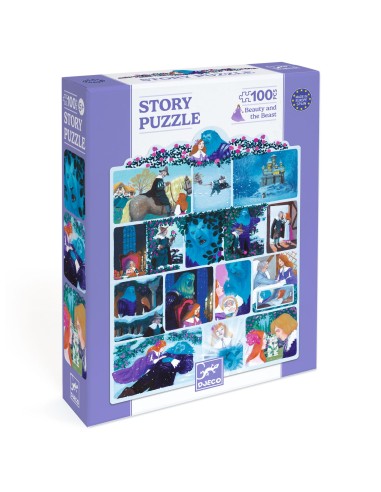 Puzle Conte La Bella i la Bèstia -...