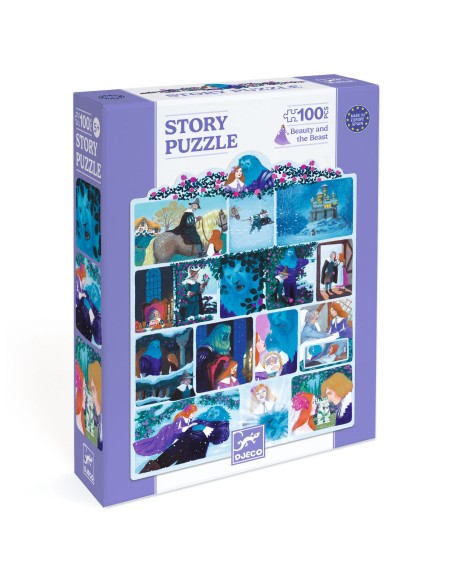 Puzle Conte La Bella i la Bèstia - 100 pcs.