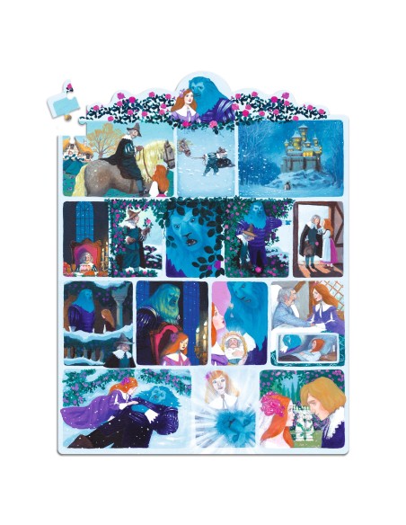 Puzle Conte La Bella i la Bèstia - 100 pcs.