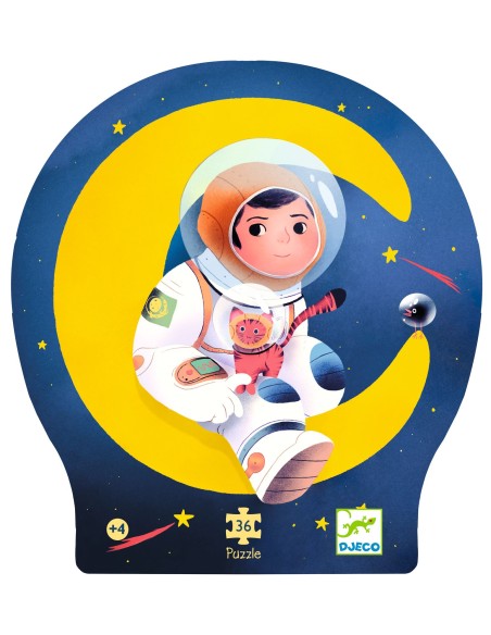 Puzle Silueta Astronauta - 36 pcs.