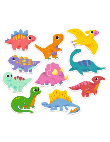 Puzle Duo Dinos