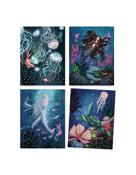 Pintura 3D Mundo Submarino