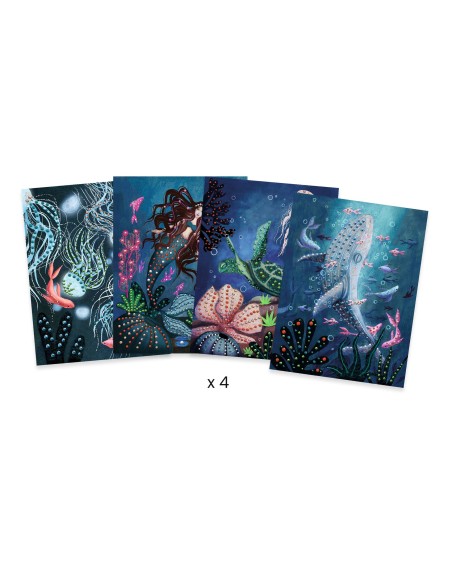 Pintura 3D Mundo Submarino