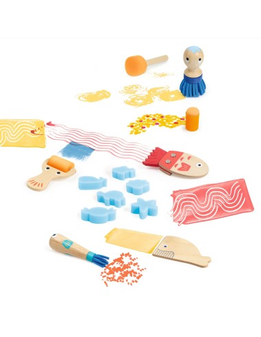 Utensilis curiosos per a pintar