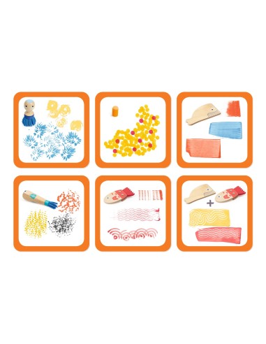 Utensilios curiosos para pintar