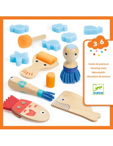 Utensilis curiosos per a pintar