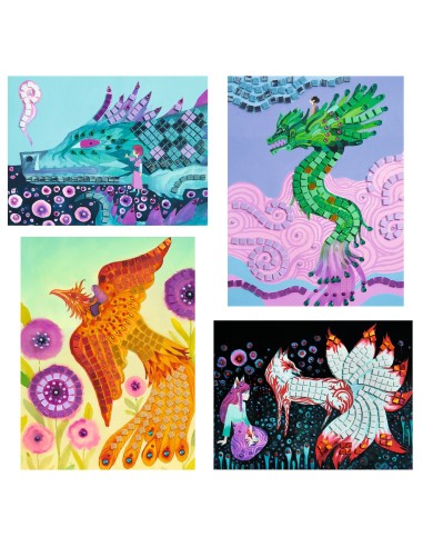 Mosaico Criaturas Legendarias