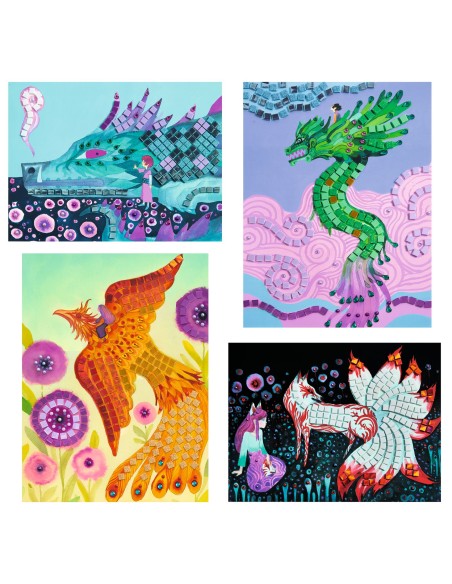 Mosaico Criaturas Legendarias