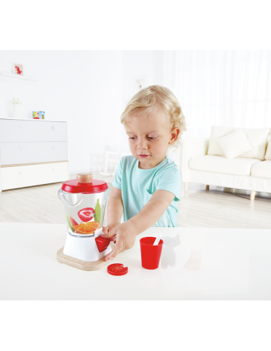 Batedora de joguina de fusta