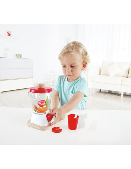 Batedora de joguina de fusta