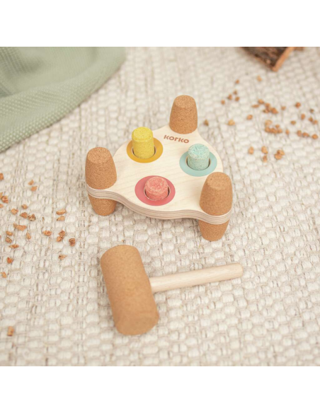 Picafuerte Tap Tap Rainbow de corcho