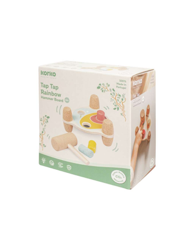 Picafuerte Tap Tap Rainbow de corcho