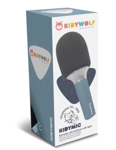 Micrófono Kidymic azul 2