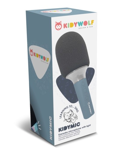 Micrófono Kidymic azul