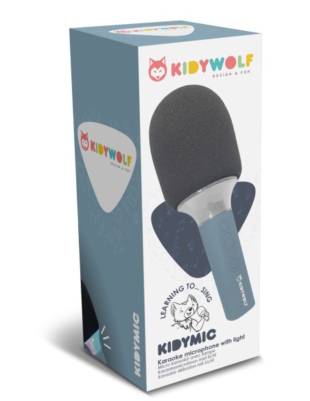 Micròfon Kidymic blau