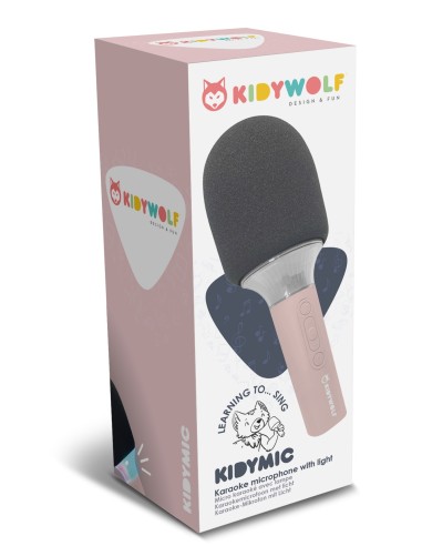 Micrófono Kidymic rosa