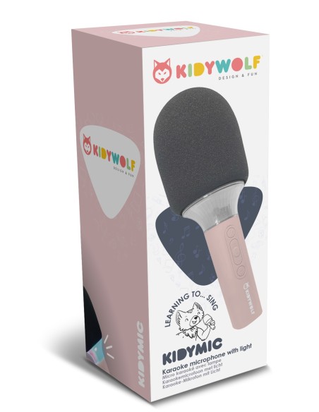 Micròfon Kidymic rosa