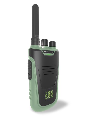 Walkie-talkies Kidytalk verde-naranja