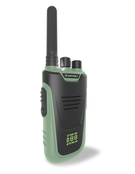 Walkie-talkies Kidytalk verde-naranja