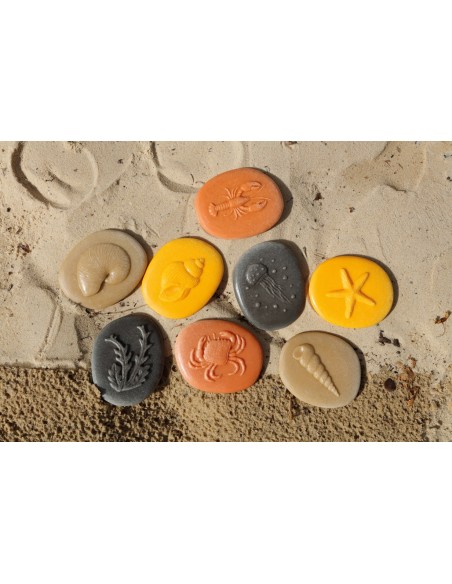 Piedras táctiles - Costa