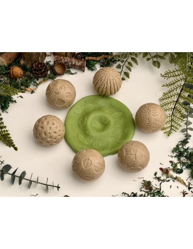 Rodillos de texturas del mundo natural