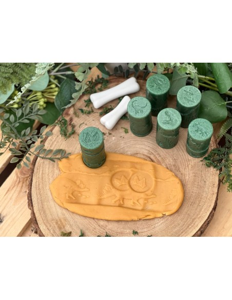 Rodillos de texturas del mundo de los Dinosaurios