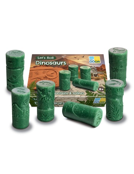 Rodillos de texturas del mundo de los Dinosaurios