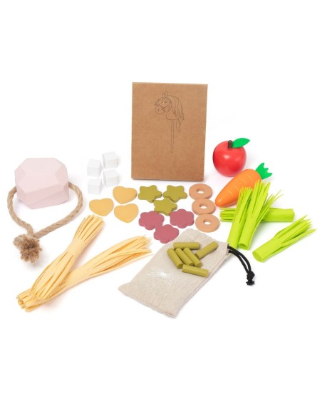 Set de comida para caballo