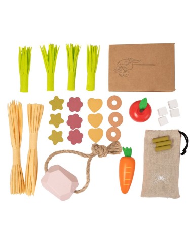 Set de comida para caballo