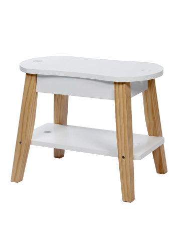 Mesa para peinar caballo de palo