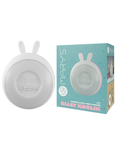 Rellotge despertador i llum de nit -...