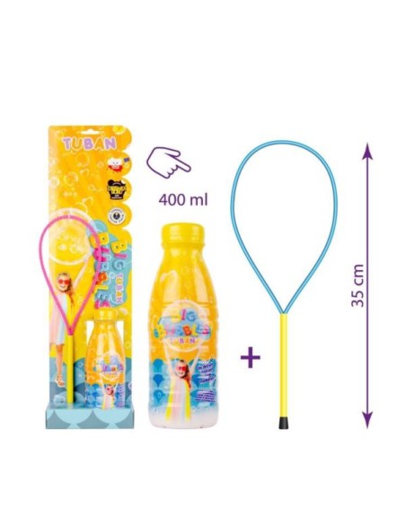 Anell de bombolles de sabó i líquid