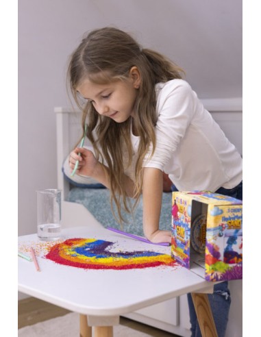 Arena hidrofóbica 5 colores y acuario