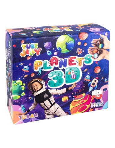 Tubi Jelly Planetas 3D