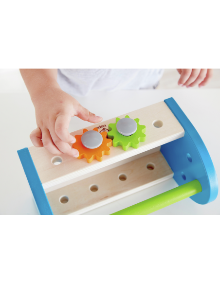 Caixa d'eines de fusta