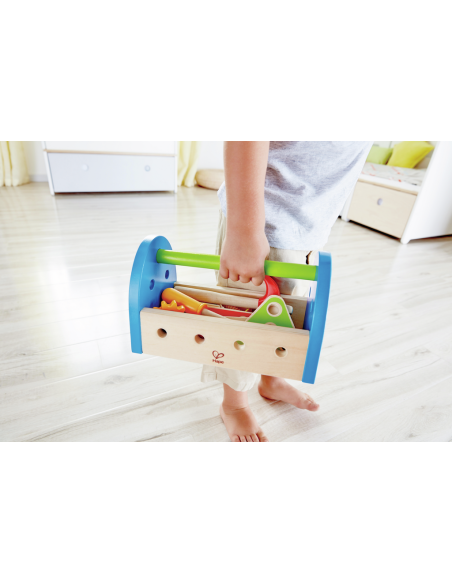 Caixa d'eines de fusta