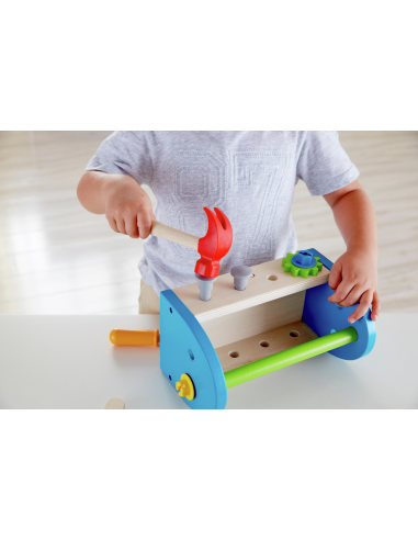 Caixa d'eines de fusta