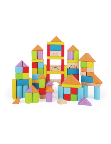 Construcció de Fusta amb Cub - 101 pcs.