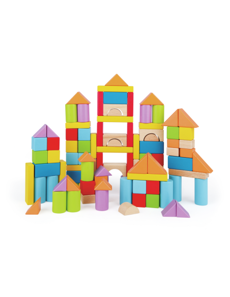 Construcció de Fusta amb Cub - 101 pcs.