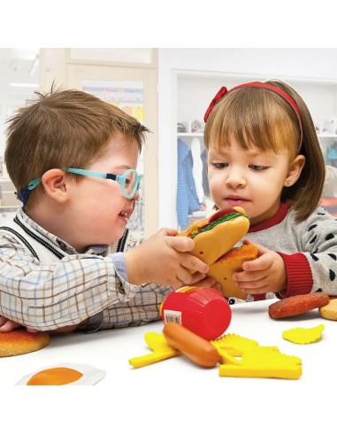 Menjar ràpid de joguina - 19 pcs