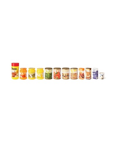 Surtido alimentos envasados - 12 pcs