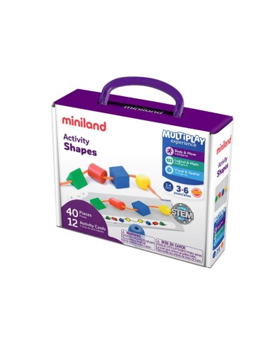 Activity Shapes - Juego de Ensartar