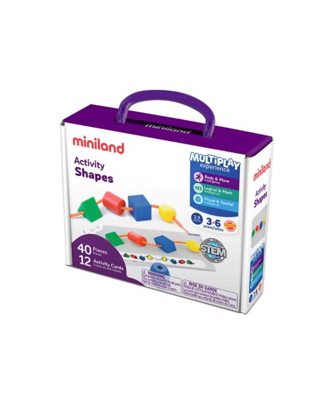 Activity Shapes - Juego de Ensartar