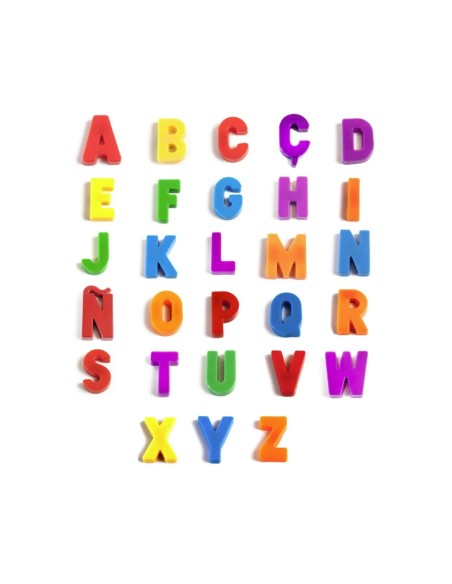 Letras Magnéticas Mayúsculas - 76 pzs.