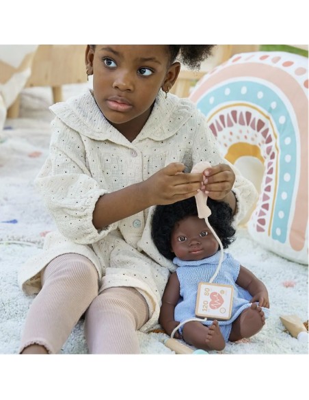 maletí de metge de fusta de joguina