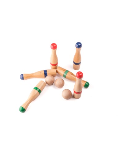 Juego de bolos con red